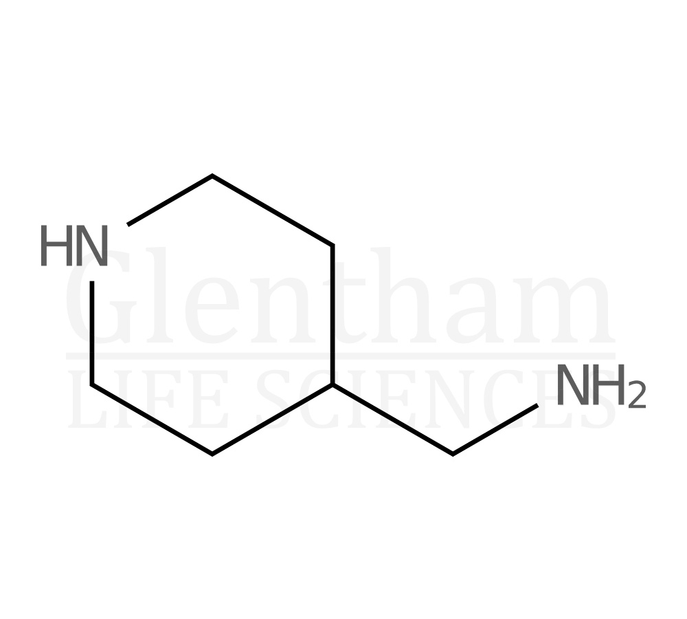 4-(Aminomethyl)piperidine Structure