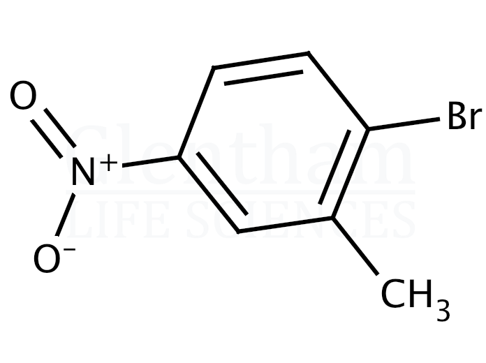 2-Bromo-5-nitrotoluene Structure