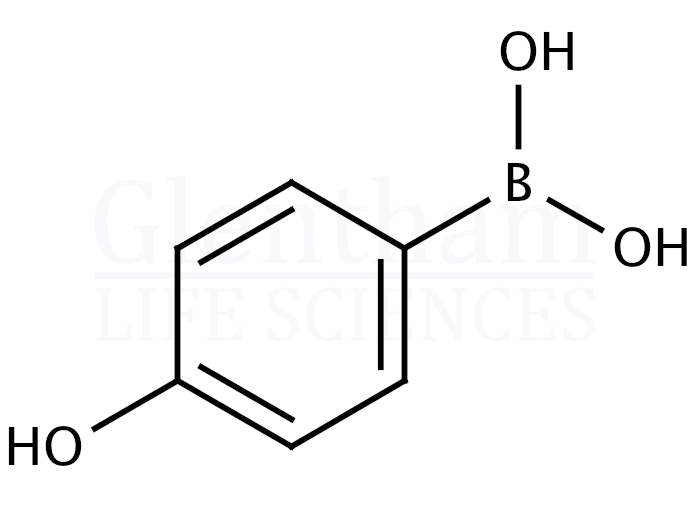 Structure for 4-Hydroxyphenylboronic acid