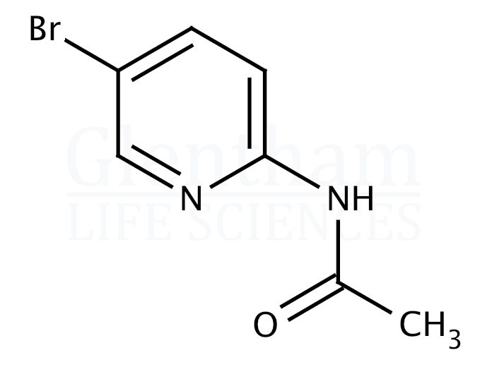 2-Acetylamino-5-bromopyridine Structure