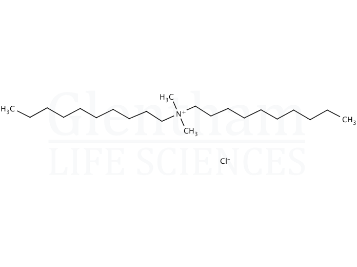 Structure for Didecyldimethylammonium chloride (7173-51-5)