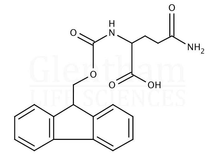 Fmoc-Gln-OH    Structure