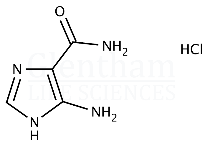 5-Amino-4-imidazolecarboxamide hydrochloride Structure