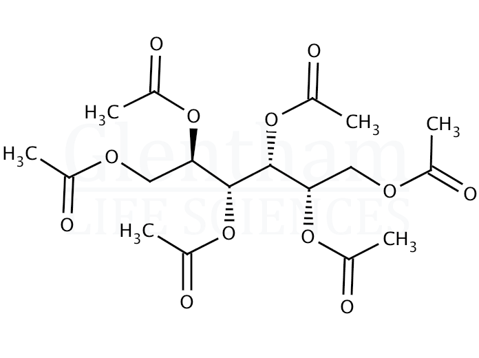 D-Sorbitol hexaacetate Structure