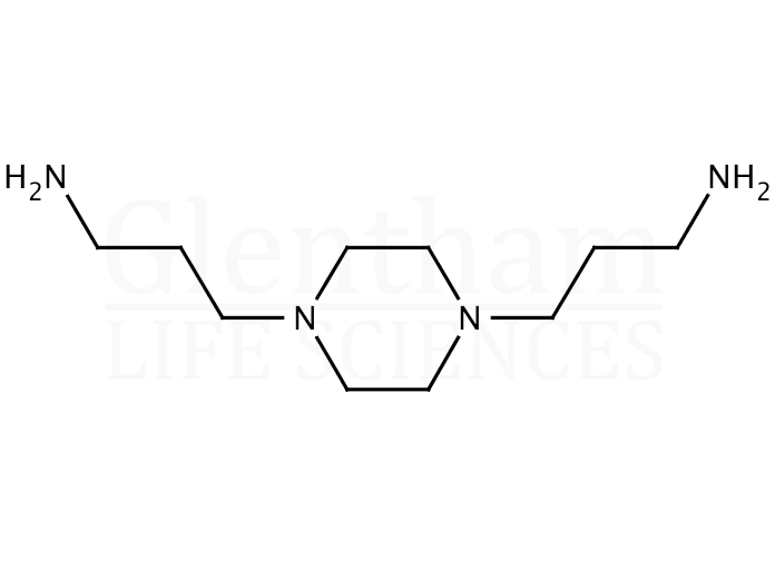 Structure for 1,4-Bis(3-aminopropyl)piperazine