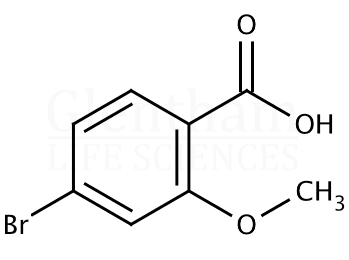 4-Bromo-2-methoxybenzoic acid Structure