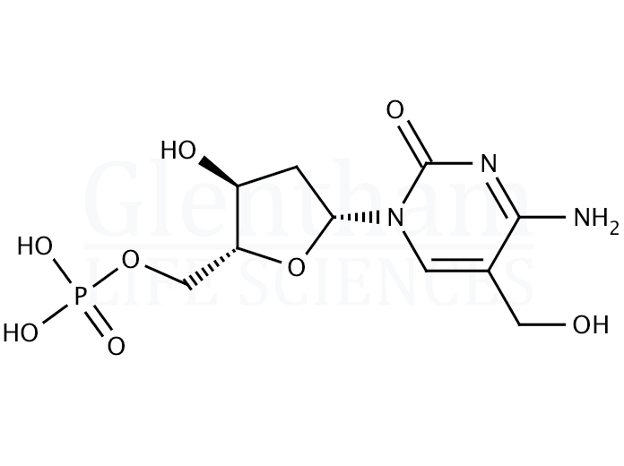 5-Hydroxymethyl-2''-deoxycytidine Structure