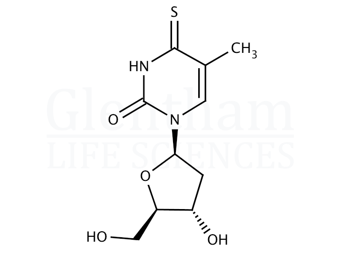 4-Thiothymidine Structure
