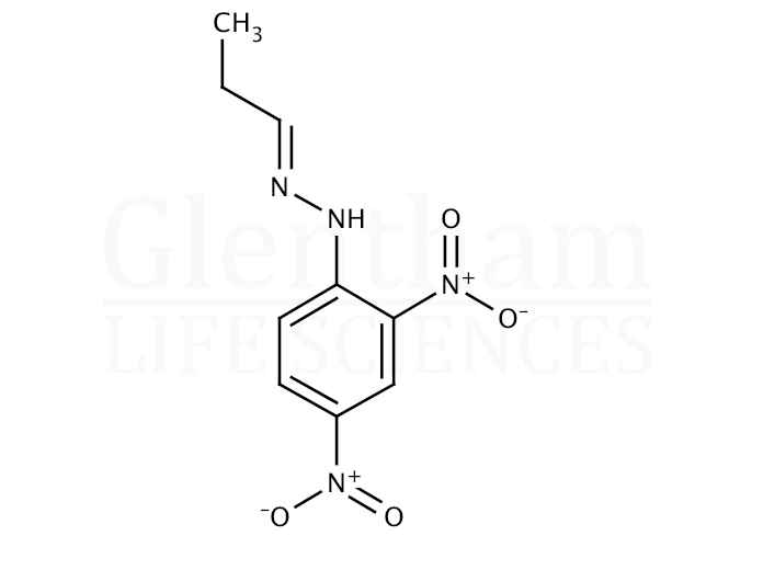 Propionaldehyde-2,4-dinitrophenylhydrazone Structure