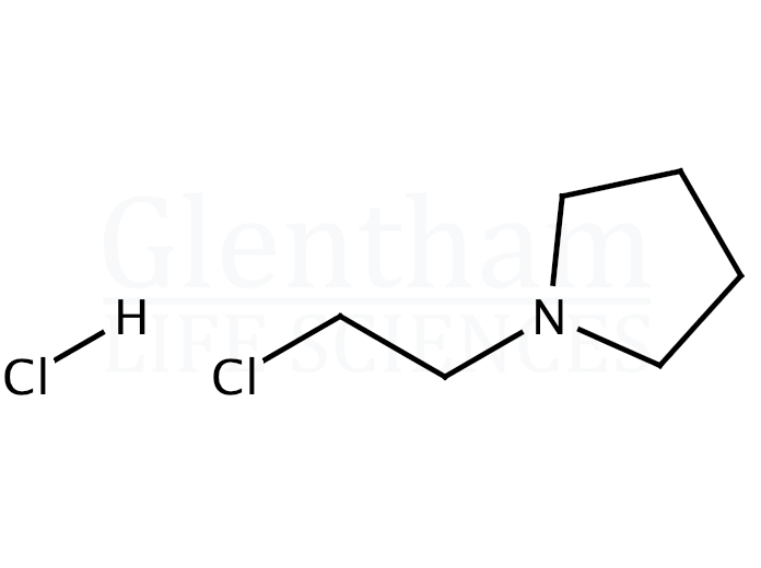 Structure for N-(2-Chloroethyl)pyrrolidine hydrochloride