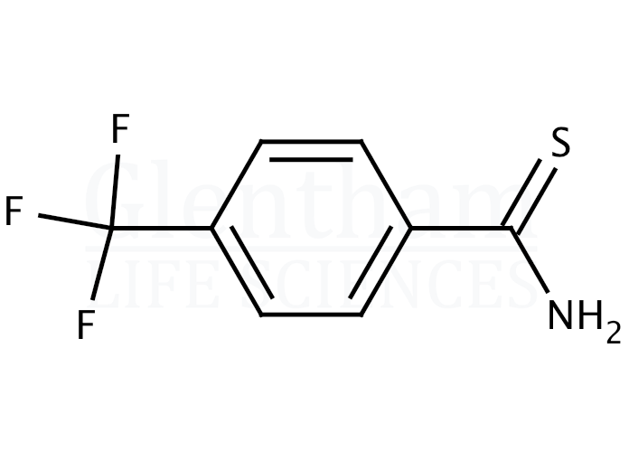 4-Trifluoromethylthiobenzamide Structure