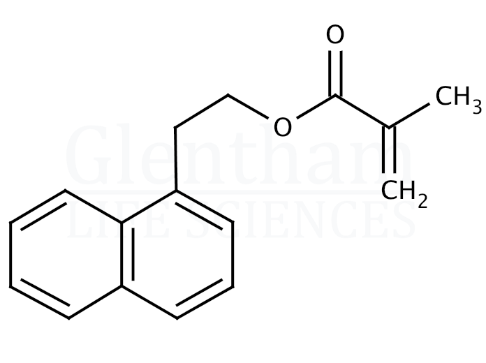 (1-Naphthyl)ethyl methacrylate Structure