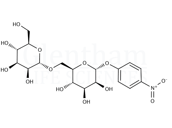 Structure for 4-Nitrophenyl 6-O-(a-D-mannopyranosyl)-a-D-mannopyranoside