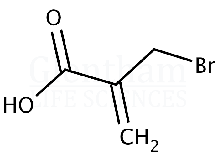 2-(Bromomethyl)acrylic acid Structure