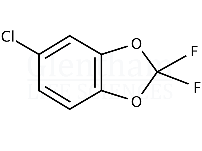 4''-Chloro-2,2-difluorobenzodioxole Structure