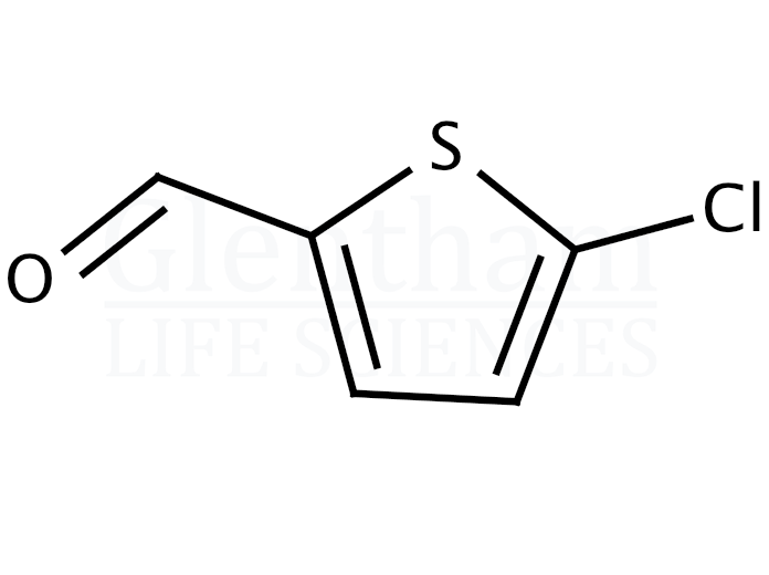 5-Chloro-2-thiophenecarboxaldehyde Structure