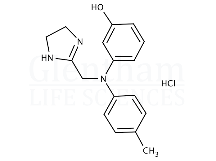 Phentolamine hydrochloride Structure