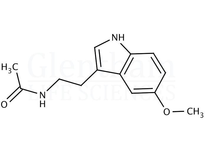 Structure for Melatonin (73-31-4)
