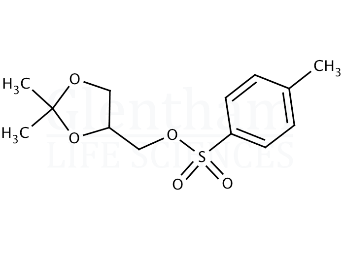 D,L-Tosylisopropylideneglycerol Structure