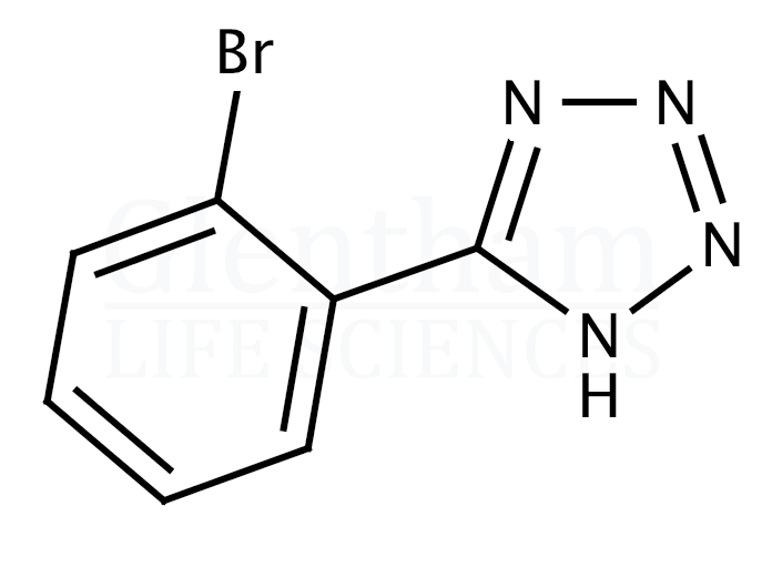 5-(2-Bromophenyl)-1(H)-tetrazole Structure