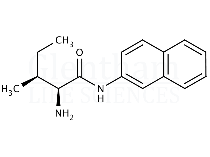 L-Isoleucine beta-naphthylamide Structure