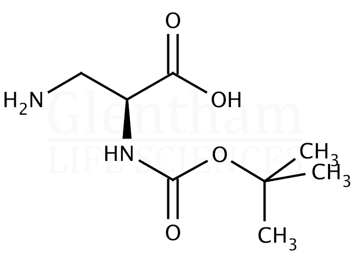 Boc-Dap-OH Structure