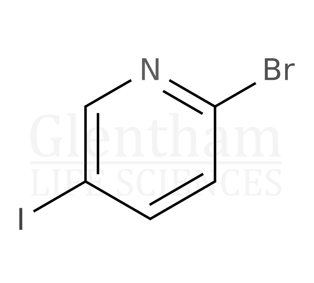 5-Bromo-2-iodopyridine Structure