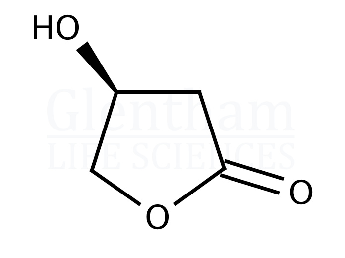 (S)-(-)-3-Hydroxy-gamma-butyrolactone Structure