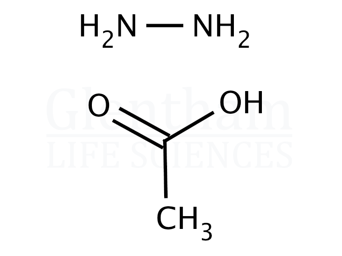 Hydrazine acetate Structure