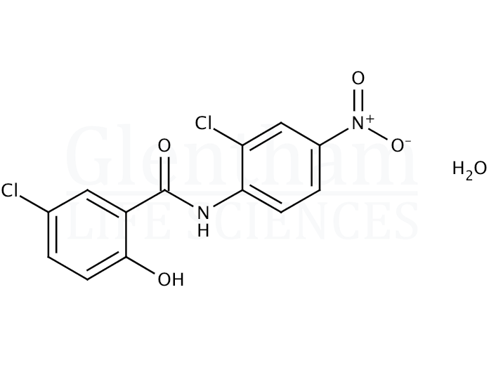 Niclosamide monohydrate Structure