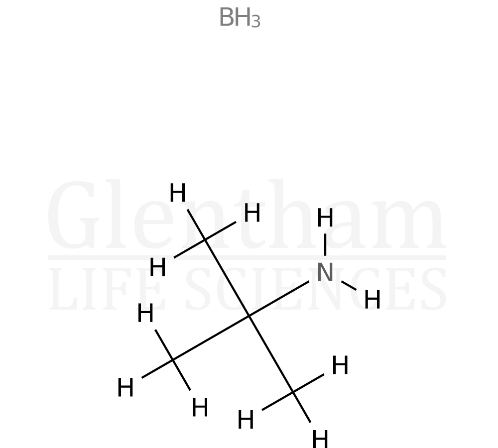 Structure for Borane tert-butylamine complex