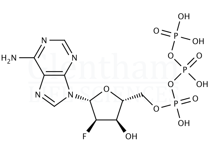 2''-Deoxy-2''-fluoroadenosine-5''-triphosphate Structure