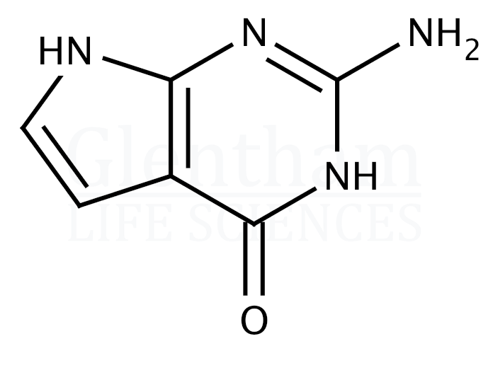 Structure for 2-Amino-4-hydroxypyrrolo[2,3-d]pyrimidine