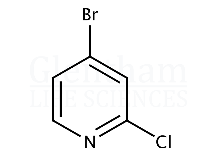 4-Bromo-2-chloropyridine Structure