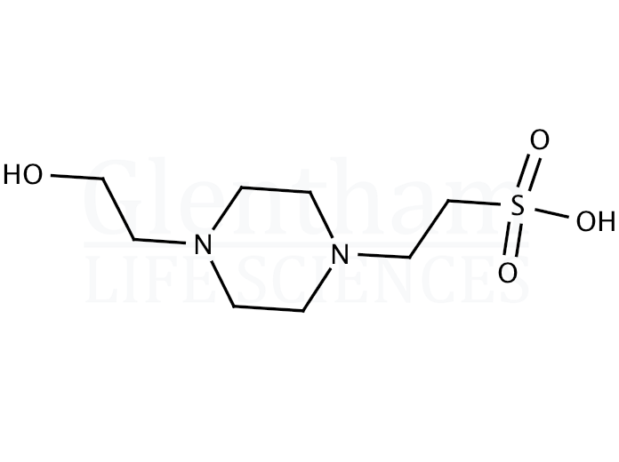 HEPES, 99.5%, GlenCell™, suitable for cell culture Structure