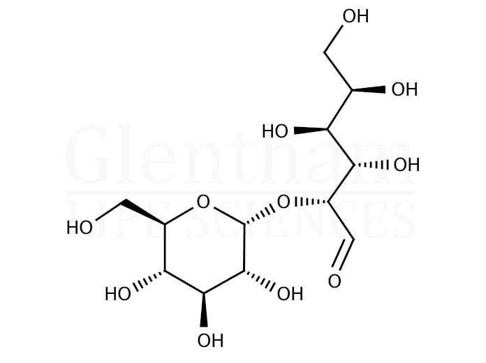 2-O-a-D-Glucopyranosyl-D-galactopyranose Structure