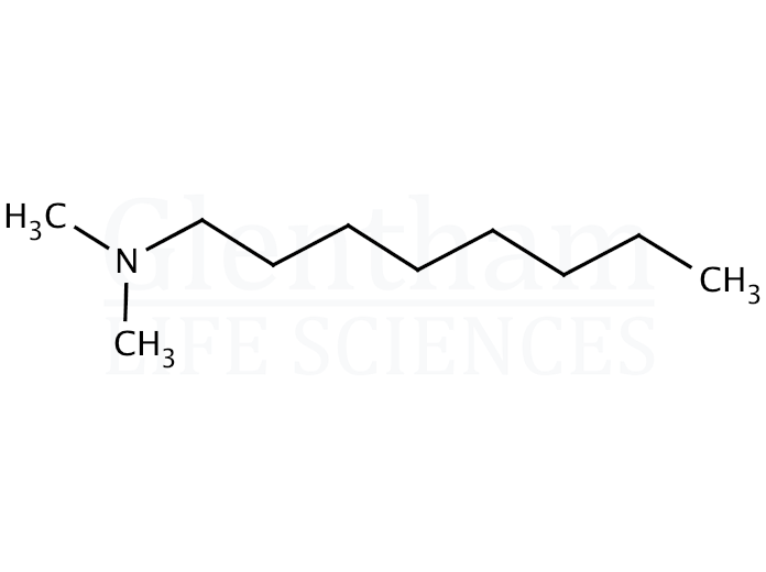N,N-Dimethyloctylamine Structure