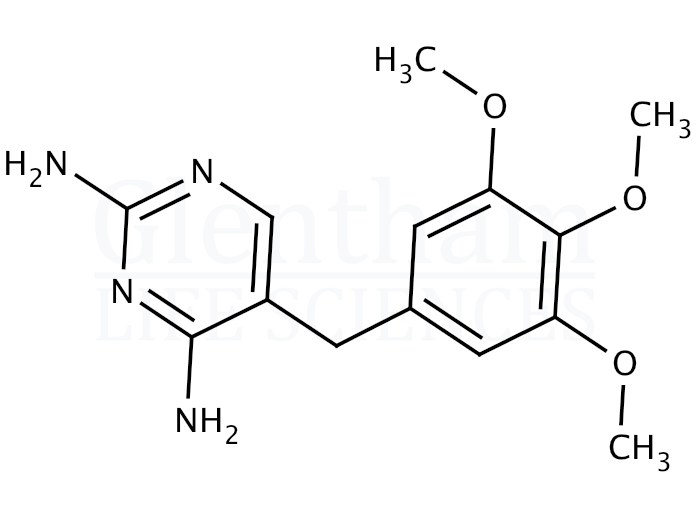 Structure for Trimethoprim (738-70-5)