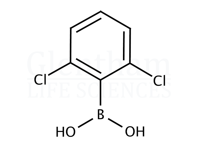 2,6-Dichlorophenylboronic acid Structure
