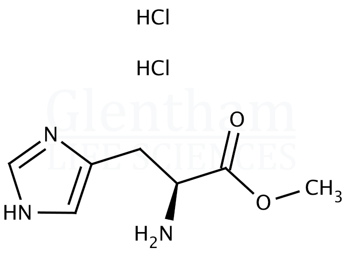 L-Histidine methyl ester dihydrochloride Structure