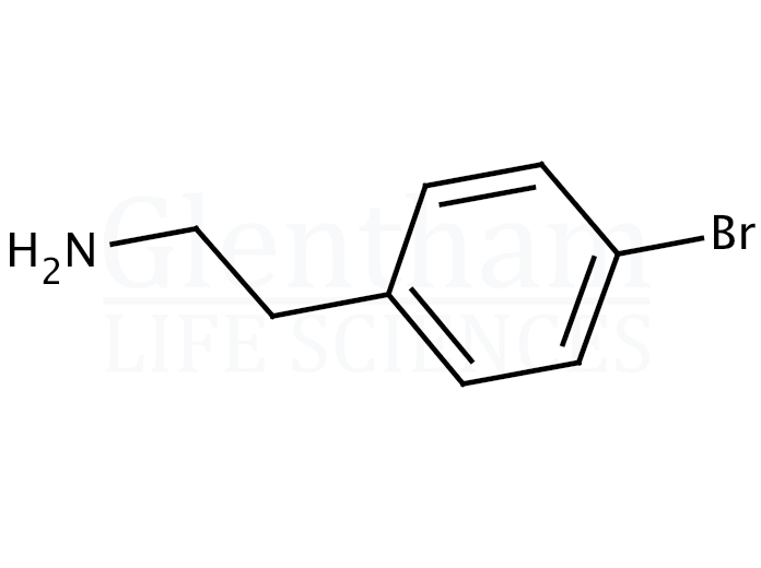 Structure for  4-Bromophenethylamine  (73918-56-6)