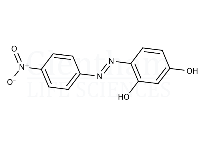 Large structure for  4-(4-Nitrophenylazo)resorcinol  (74-39-5)