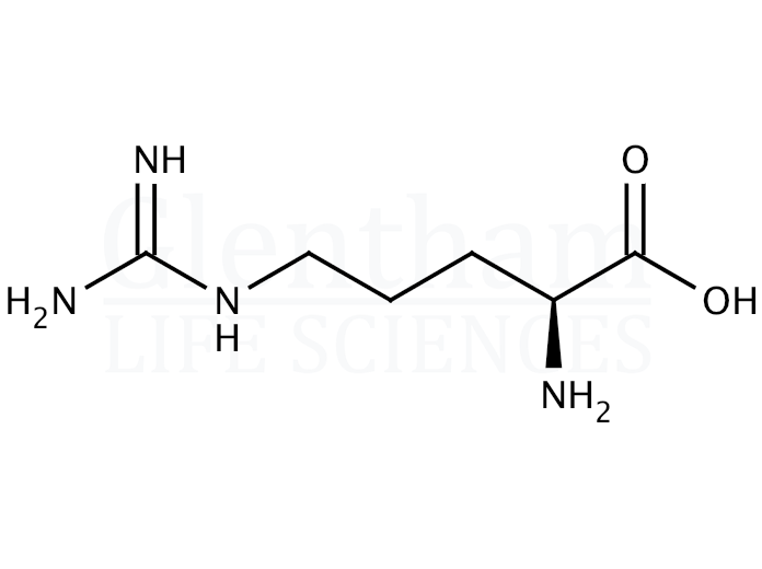 Structure for L-Arginine, GlenCell™, suitable for cell culture