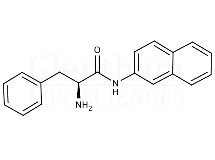 L-Phenylalanine beta-naphthylamide Structure
