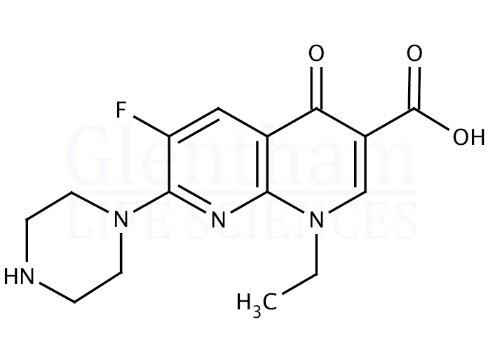 Structure for Enoxacin (74011-58-8)