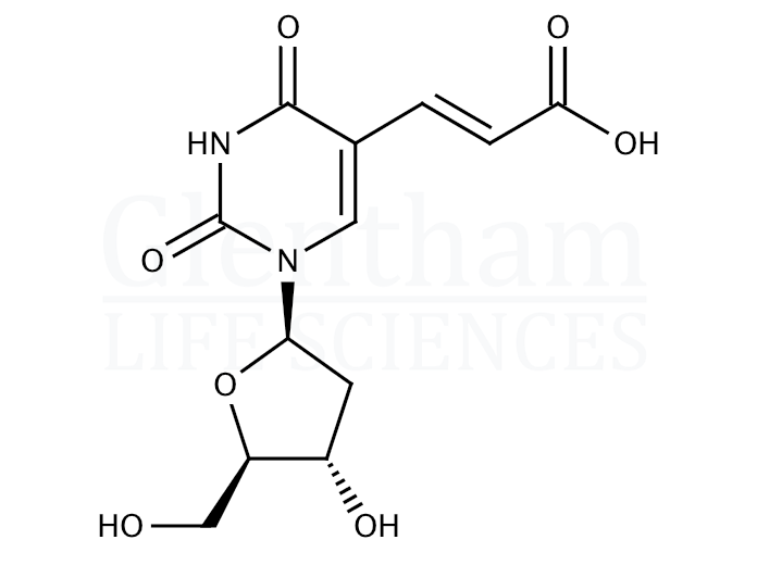 E-5-(2-Carboxyvinyl)-2''-deoxyuridine Structure