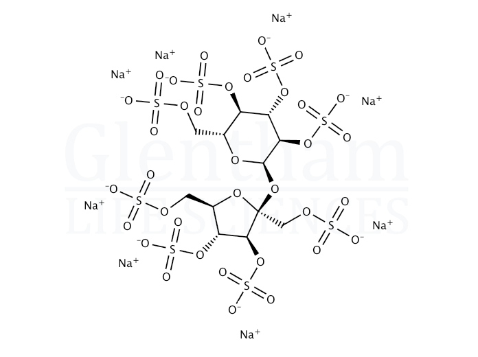 Structure for Sucrose octasulfate sodium salt