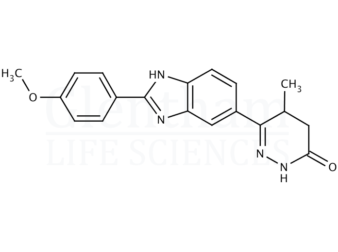 Structure for  Pimobendan  (74150-27-9)