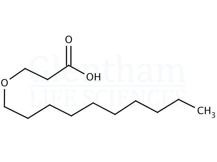 4-Oxatetradecanoic acid Structure