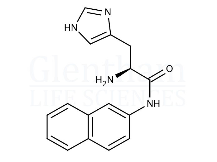 L-Histidine beta-naphthylamide Structure